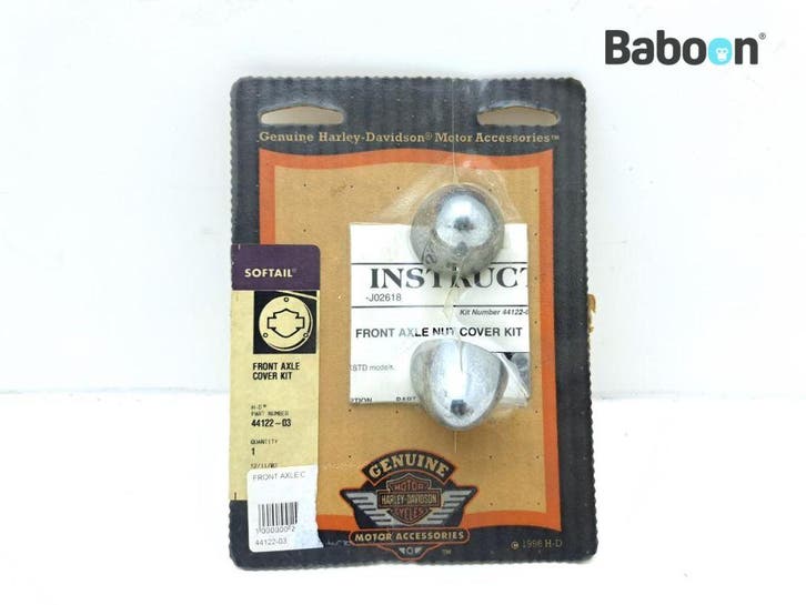 Voorwiel As Harley-Davidson FXSTDSE Deuce CVO 2003 cover kit, Motoren, Onderdelen | Harley-Davidson, Gebruikt, Verzenden