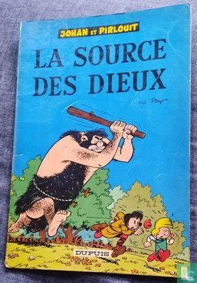 Johan en Pirrewiet - La source des dieux - 1964, Eén stripboek, Verzenden, Gelezen, Culliford, Pierre.