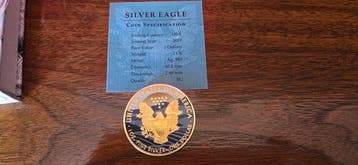 Verenigde Staten. 1 Dollar 2019 Silver Eagle, 1 Oz (Zonder