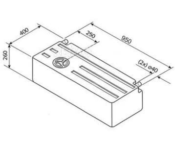 Fusion Watertank 89L V8-02 EV1802, Caravans en Kamperen, Ophalen of Verzenden, Nieuw
