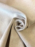 Hoogwaardige crèmekleurige geweven stof op een roestkleurige, Antiek en Kunst, Antiek | Kleden en Textiel