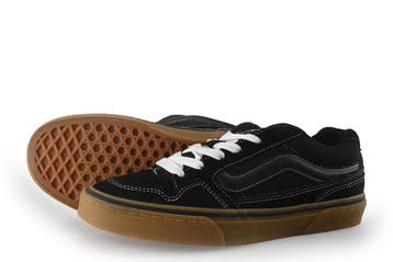 Vans Sneakers Jongens in maat 39 Zwart, Jongen of Meisje, Schoenen, Zo goed als nieuw, Vans