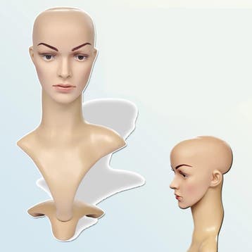 vidaXL Etalagepop vrouw hoofd A, Verzenden