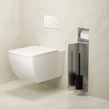 Xellanz Rocko Toiletrol- en Borstelhouder - Inbouw -, Ophalen of Verzenden, Nieuw