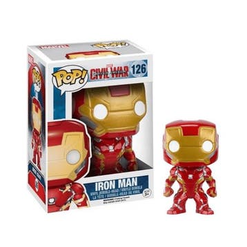 Funko Pop!  Captain America Civil War - Iron Man #126, Verzenden, Nieuw