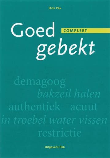 Goed gebekt, 9789077018194, Verzenden, Zo goed als nieuw, HBO