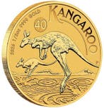 Gouden Kangaroo Nugget 1/2 oz 2026, Verzenden, Losse munt, Goud