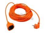 Verlengsnoer - Tuin - Oranje - 20 meter - Met Opbergzak, Ophalen of Verzenden, Nieuw, Overige typen