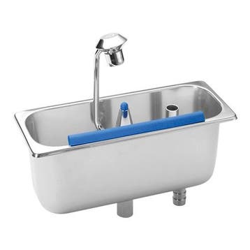 IJslepel Spoelbak  | RVS | Wateraansluiting | Inbouwmodel |, Verzenden, Nieuw in verpakking