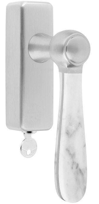 Draaikiepgarnituur BOSCO LZ100-DKLOCK mat rvs/marmer, Verzenden, Nieuw