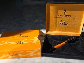 Delta - Penna a Sfera Delta Dolce Vita Collection - Balpen, Verzamelen, Pennenverzamelingen, Nieuw
