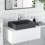 vidaXL Wastafel 50x38x11 cm mineraal gegoten/marmer gegoten, Verzenden, Nieuw