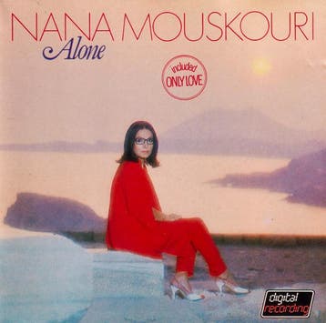 Nana Mouskouri - Alone, Ophalen of Verzenden, Gebruikt