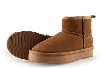 Warmbat Boots in maat 37 Cognac, Overige kleuren, Verzenden, Overige typen, Zo goed als nieuw