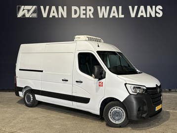 Renault Master 2.3 dCi 136pk L2H2 Koelwagen Thermoking V-300, Stof, Gebruikt, Renault, Wit