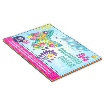 Gekleurd papier | A4 | 48 vellen (6 kleuren, 120 grams, FSC), Hobby en Vrije tijd, Knutselen, Verzenden, Nieuw