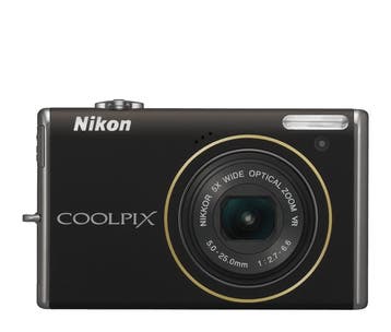 Nikon Coolpix S640 Digitale Compact Camera - Zwart, Verzenden, Zo goed als nieuw