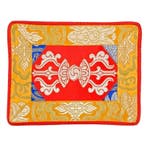Altaarkleed – Brokaat – Klankschaalkleed Rood en geel –Vajra, Verzenden, Nieuw, Oosters, Rood