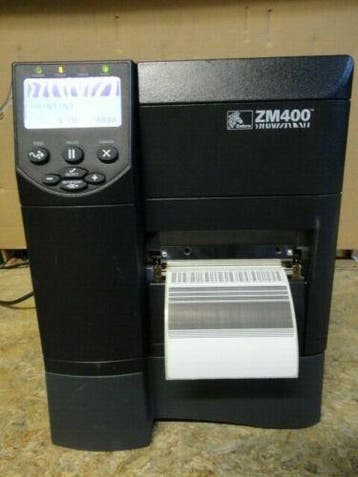 Zebra ZM400 * Thermal Transfer  Label Printer 300DPI +, Ophalen of Verzenden, Gebruikt, Zebra