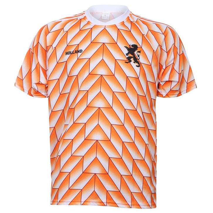 EK 88 Voetbalshirt - Eigen Naam 1988 - Oranje - Nederlands, Sport en Fitness, Voetbal, Nieuw, Verzenden