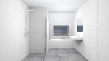 Wandtegel Super Mat Wit Gerectificeerd 30x60 (Muurtegels), 60 cm of meer, Nieuw, Ophalen of Verzenden, 10 m² of meer
