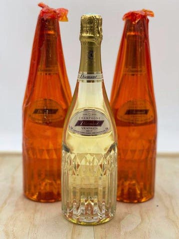 Vranken, Cuvée Diamant - Champagne Brut - 3 Flessen (0.75, Nieuw