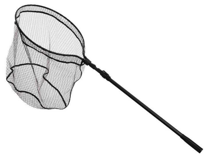 Rubber Schepnet Compact 50 x 45 cm. - Roofvis XL, Watersport en Boten, Hengelsport | Roofvissen, Net of Fuik, Nieuw, Verzenden