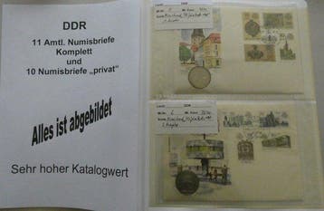 Duitse Democratische Republiek (DDR) 1985/1990 - DDR, Gestempeld
