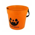 Halloween Snoepemmer Pompoen Oranje 13 cm, Ophalen of Verzenden, Nieuw