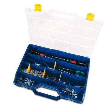 Tayg Assortimentsdoos leeg blauw 47-26 met verstelbare, Ophalen of Verzenden, Nieuw