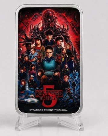 Tuvalu. 1 Dollar 2026 – Stranger Things: Season 5 – 1 oz
