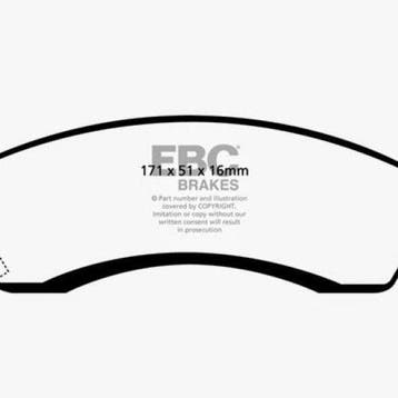 EBC 93-00 Aston Martin Virage 5.3 (PBR Caliper) Redstuff, Ophalen of Verzenden, Nieuw