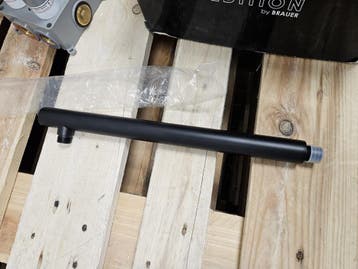 Muuruitloop Brauer Black Edition 40 cm Luxe Mat Zwart (mist, Ophalen of Verzenden, Nieuw, Overige typen