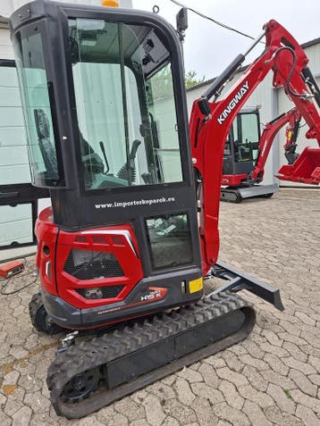 Kingway minigraafmachine minigraver wiellader shovel NIEUW, Verzenden, Graafmachine
