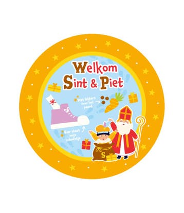 Schoenzetmat Welkom Sint & Piet Vigo, Ophalen of Verzenden, Nieuw