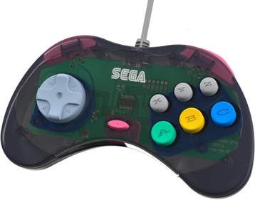 Retro-Bit Sega Saturn USB controller Slate Gray (model 2), Spelcomputers en Games, Verzenden, Nieuw
