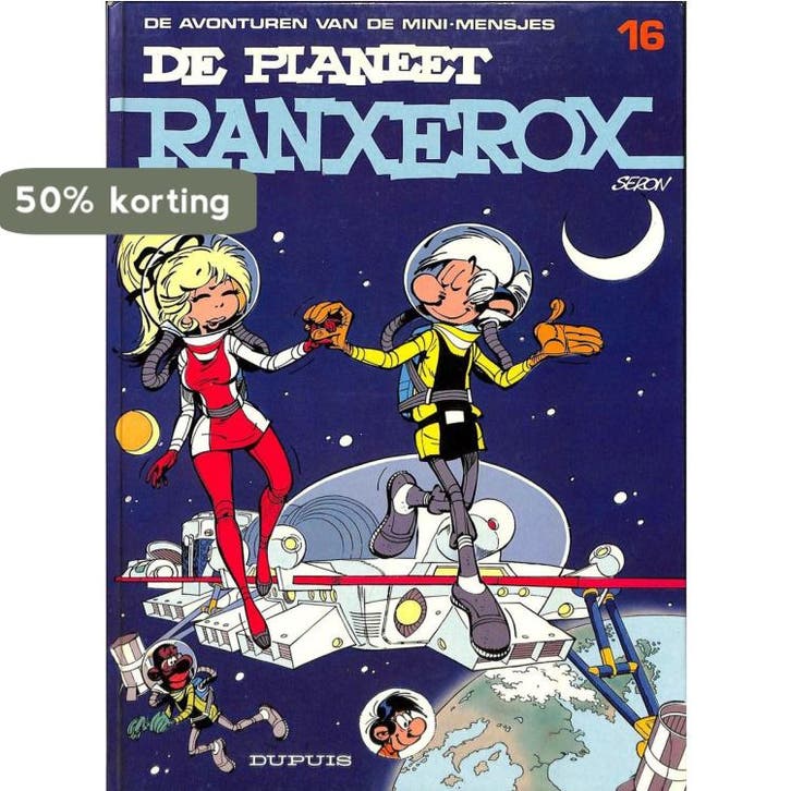 De avonturen van de Mini-mensjes 16 de planeet Ranxerox, Boeken, Overige Boeken, Zo goed als nieuw, Verzenden