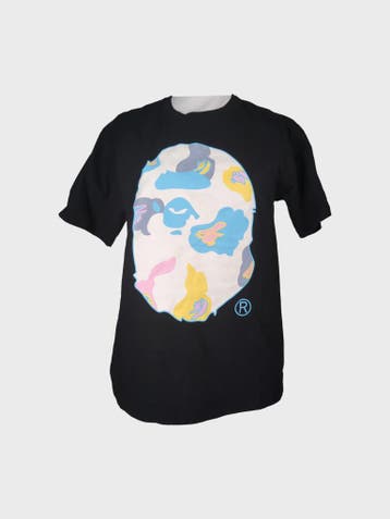 Bape T-shirt Dames maat L Zwart, Zwart, Maat 42/44 (L), Ophalen of Verzenden, Zo goed als nieuw