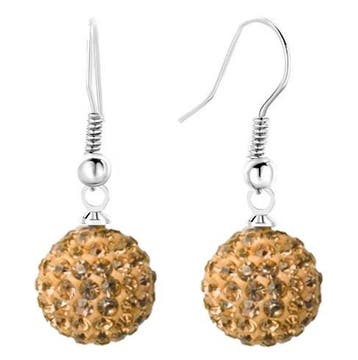 Fako Bijoux - Oorbellen - Disco Dots - Hanger - Geel, Sieraden, Tassen en Uiterlijk, Verzenden, Nieuw