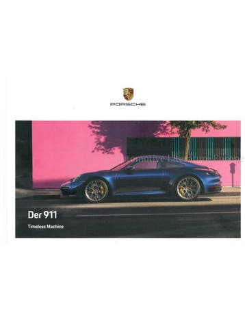 2020 PORSCHE 911 CARRERA HARDCOVER BROCHURE DUITS, Nieuw, Porsche, Author