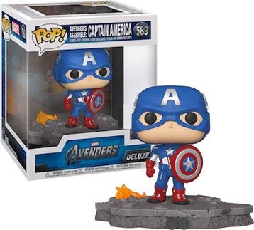 Funko Pop!  Avengers Assemble - Captain America #589, Verzenden, Nieuw