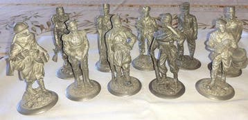 Militaire miniatuur beeldjes (10) - Tin, Nieuw