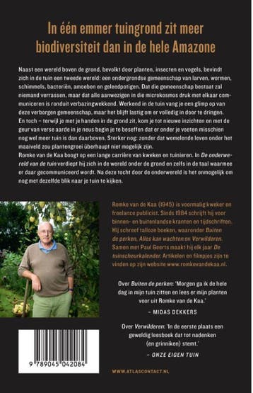 De onderwereld van de tuin 9789045042084 Romke van de Kaa, Verzenden, Zo goed als nieuw, Romke van de Kaa