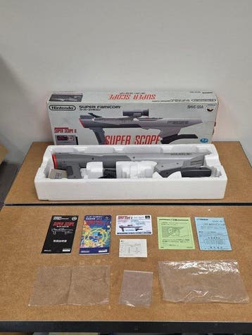 Nintendo - Snes - Old stock - Super Rare Big Box Scope 6, Nieuw