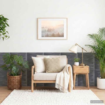 vidaXL Wandpanelen 48 st 50 x 50 cm Stone Grey XPS Schuim, Verzenden, Nieuw