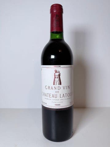 1986 Château Latour - Pauillac Premier Grand Cru Classé - 1, Nieuw
