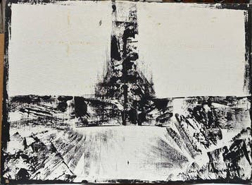 Mirou Navalon (1955) - Tour Eiffel - Composition abstraite