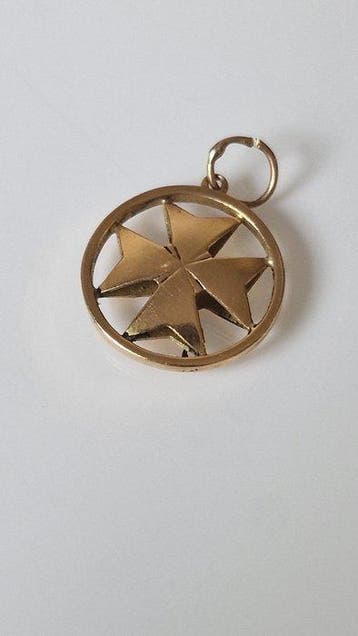 Zonder minimumprijs - Hanger - 9 kt. Geel goud