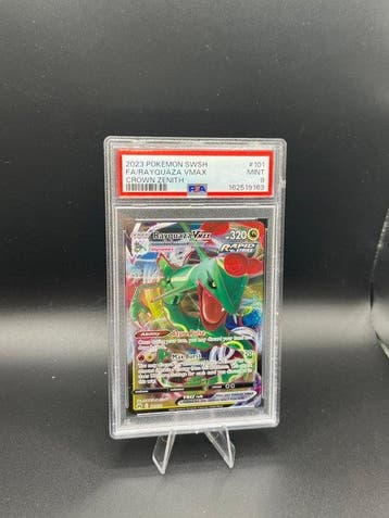 Pokémon - 1 Graded card - Rayquaza VMAX 101 - PSA 9 - Sword, Nieuw