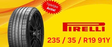 *ACTIE* 235 35 R19  PIRELLI P-ZERO *NIEUW* GEMONTEERD EN AL, Auto-onderdelen, Banden en Velgen, Nieuw, 235 mm, Band(en), Personenwagen
